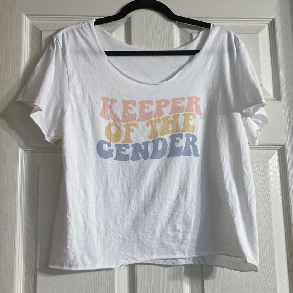 Gender Reveal Gildan graphic T - keeper of the gender